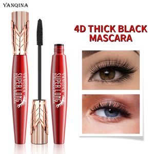 YANQINA Crown Mascara Lengthening Thick Curly Waterproof Mascara 24H Lasting No Fading4D Mascara 8g Hot Selling