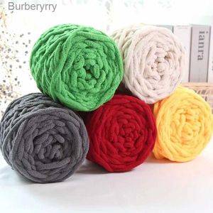 Yarn 100g/Ball Chenille Chunky Yarn for Hand Knitting Soft Crochet Yarn Milk Cotton Polyester Blended DIY Crochet Scarf Thread HatL231010