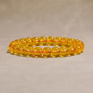 Bracelet de perles élastiques en jade de quartz jaune pour bracelets de créateurs unisexes Bracelets de créateurs pour femmes Bijoux pour femmes Bijoux de créateurs Bijoux précieux