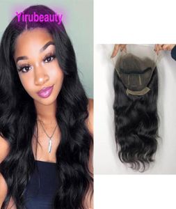 Yirubeauty Brésilien Virgin Hair 13x6 Lace Lace Front Wig Body Wave 1230nch Remy Couleur naturelle treize par six perruques73589141858273