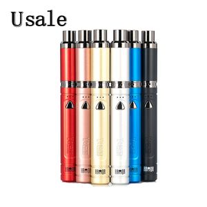 Kit de cera Yocan Armor con batería de 380 mAh Kit de vaporizador de doble bobina de cuarzo 3 niveles de voltaje Vape Pen 100% auténtico