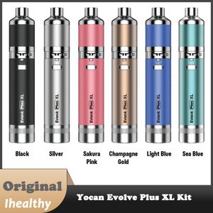 Yocan Evolve Plus XL Kit Wax Dab Vape Pen Batería incorporada de 1400 mah Tecnología única de bobina QUAD Diseño de vaporizador Conexión magnética