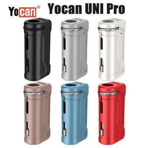 Yocan UNI Pro Box Mod E-cigarette Kits 650mAh Box Mod Batterie à tension variable avec fonction de préchauffage de 10 secondes avec chargeur USB