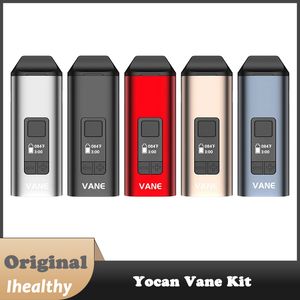 Yocan Vane Kit herbe sèche Voporizer 1100mAh batterie chambre de chauffage en céramique OLED affichage E cigarette vapeur