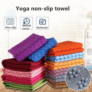 Couvertures de yoga 183x61 cm couvertures de Yoga tapis de Yoga antidérapant couverture serviette couverture sport voyage pliable Fitness exercice Pilates tapis d'entraînement 231211