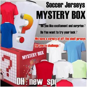 Tenue de yoga 22 23 Box Mystery Box Soccer Jerseys Fans Jouer Player Version Tous les équipes Shorts Pants de football Shirts Men Kits Kits Thai Dr Dhzkr