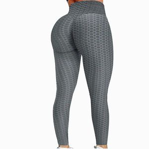 Traje de Yoga pantalones de burbuja Fitness cadera alta cintura Sexy elástico de talla grande XXL medias mallas deporte mujeres gimnasio ejercicio pantalones Yoga