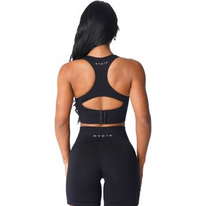 Yoga Outfit Nvgtn Ignite Soutien-Gorge Sans Couture Spandex Top Femme Fitness Élastique Respirant Amélioration Du Sein Loisirs Sports Sous-Vêtements 230601