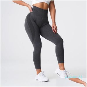 Traje de yoga Nvgtn LED sin costura Lycra Spandex Leggings Mujeres Entrenamiento suave Medias Fitness Trajes Pantalones de talle alto Gimnasio Drop Entrega