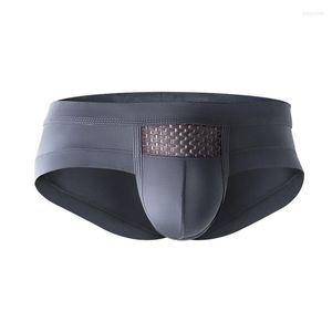 Traje de yoga Ropa interior de hombre sexy Calzoncillos de modal Pantalones cortos Bragas de celulosa regenerada Hombre Transpirable Low Rise Pouch Calzoncillos Cueca Calzoncillo