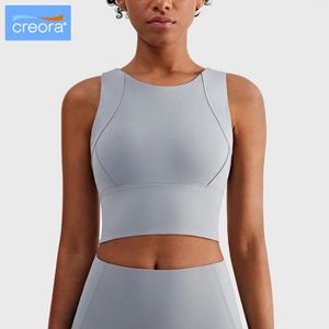 Yoga Outfit Femmes High Impact Débardeur Col Courir Sexy Filles Sports Soutien-gorge Gym Respirant Entraînement Crop Sans Soudure Soutien-Gorge Sportswear