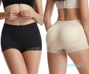 Yoga Outfit Femmes Hip Pads Faux Cul Bulifter Booties Enhancer Booty Fesses Taille Formateur Shapewear Body Shaper Shaper