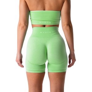 Trajes de yoga NVGTN Pantalones cortos sin costuras para mujeres Push Up Booty Workout Fitness Sports Short Gym Clothing 230801