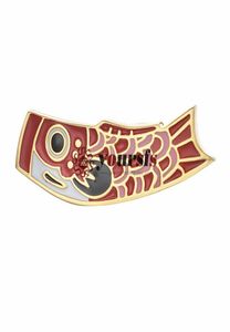 VOTRE VOTRE 6 PCSSET RED Goldfish Tie Clip Fashion Men Gold plaqué 18k Design unique anniversaire de vacances anniversaire Gift4544612