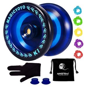 Yoyo MAGICYOYO K1Plus réactif avec sac 5 cordes et gant YoYo Gif 230616