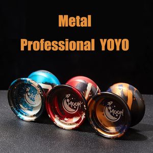 Yoyo professionnel magique Yoyo métal Yoyo avec 10 roulements à billes en alliage d'aluminium haute vitesse insensible YoYo jouet Yoyo pour enfants adultes 240313