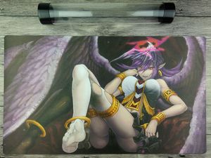 YuGiOh Darklord Ixchel Playmat Trading Card Game Mat Tube de haute qualité gratuit Livraison gratuite