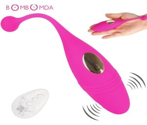 Yutong Wireless Remote Control vibrant Bullet Oeufs Vibrator Toy pour femme Stimulatrice de clitoris rechargeable Balls Vaginal4630209