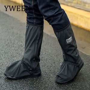 YWEEN vente en gros imperméable chaussures de protection botte couverture moto vélo vélo botte de pluie chaussures couvre T200630