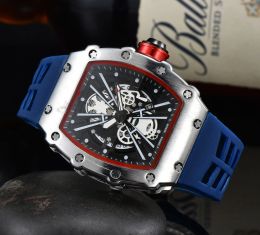 Z последняя версия мужские часы zf202210011, роскошный хронограф, стальной корпус без вышивки, стальной скелетонизированный циферблат, маркированный резиновый ремешок, часы Super edition Eternal