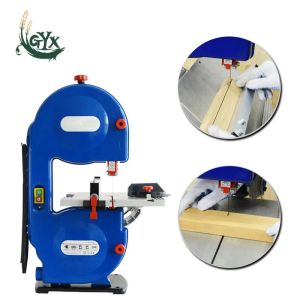 Zaagmachines Hogar de 8 pulgadas Saw Saw Saw Kintery Hine Mini Saw Vertical Hine Saw Blade Metal Corting Band Saw Hine