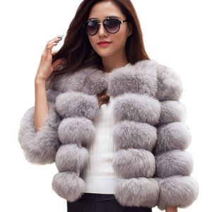 ZADORIN S-5XL Mink Coats Autumn Winter Fluffy Black Faux Fur Coat Women Elegant Thick Warm Faux Fur Jackets For Women Tops 240106