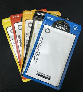 Zipper Retail Package Boxes OPP PP PVC Poly Bag pour iPhone 8 7 6 Plus Samsung S8 Phone Case Housse en cuir
