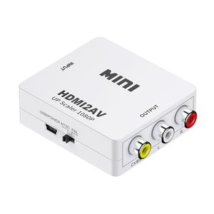 ZK20 AV transfronterizo a HDMI convertidor de vídeo 1080P San Lotus RCA juego de monitoreo decodificador para TV