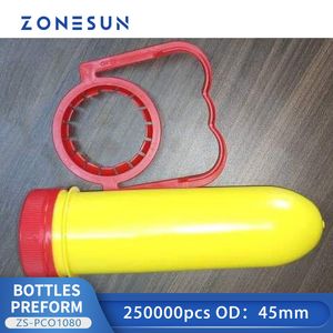 Zonesun Lien personnalisé pour les préformations pour animaux de compagnie 85 / 90G OD45 mm bouteille en plastique moule de moule