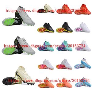 Zoomex Mercurial Superfly IX Elite FG chaussures de football pour hommes crampons bottes de football scarpe calcio chaussures d'entraînement