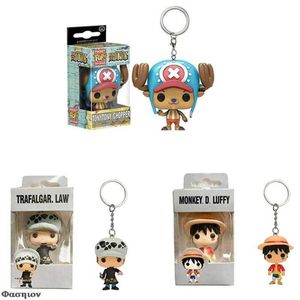 Zoro Frank Luffy Brook Chopper Robin Nami Sanji Anime porte-clés à collectionner figurine PVC Collection jouets G1019