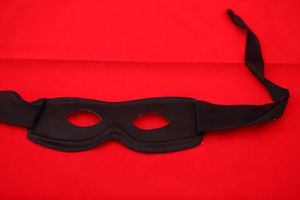 Masque pour les yeux Zorro pour fête à thème, déguisement d'Halloween, taille unique, convient à la plupart des adultes et des enfants