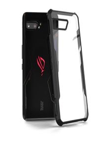 ZSHOW – coque blindée pour ASUS ROG Phone 2, cadre en TPU avec couvercle anti-poussière intégré, déclencheur d'air arrière transparent en PC, compatible 6184433