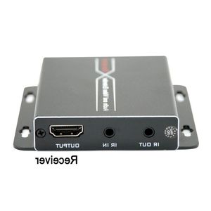 Freeshipping ZY-CH601 HD-MI 60M Extender avec Loopot Dual IR HD-MI Émetteur Récepteur HD 1080P Support POC/EDID/HDCP/3D Hrpcf