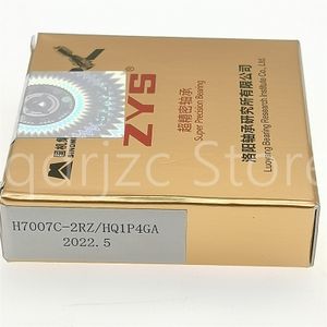 Roulements de broche ZYS pour machines-outils à billes en céramique ultra-précises H7007C-2RZ/HQ1P4GA = HCS7007-C-T-P4S-UL S7007CEGA/HCP4A