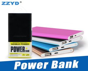 ZZYD Portable Ultra Thin Slim Powerbank 4000mAh Charger Power Bank pour S8 Tableau mobile Tablette PC Batterie externe 1638917