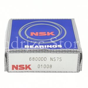 (10 pièces) roulements à billes à gorge profonde miniatures NSK 6800DD 6800D = 6800LU 61800-2RS1 10mm 19mm 5mm