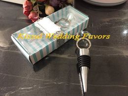 (10 pièces / lot) Favors de douche de mariage et de mariée de quelque chose de Blue Diamond Ring Bott