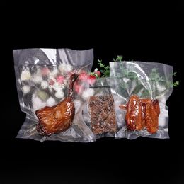 (100 stks) Grote vacuüm Sealer General Food Saver Bag Food Storage Bags Verpakking Film Houd Verse Good Sealing Multiple Size Beschikbaar