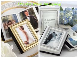 (1pcs / lot) Favors de douche nuptiale de Little Book of Memories Placecard Holder et Mini Photo Album pour Favors de mariage Fames Photo Frames