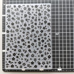 (24 estilos) Carpetas de estampado de encaje para papel Tarjetas de álbumes de trozos de álbumes de álbum de recortes 3D