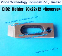 (2 stks / partij) 70LX22WX12mm met M8-gat E102 klemmannehouder onderdelen (omgekeerde type) voor alle draad-EDM-machines, omgekeerde draad EDM-klem 70x22x12mm