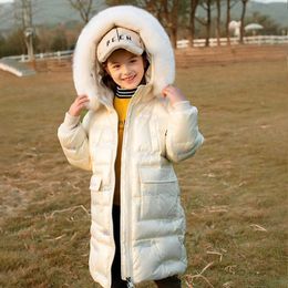 -30 degrés hiver filles doudoune chaude bébé fille habit de neige vêtements enfants vêtements imperméable adolescente manteau pour fille 5-12 ans H0909