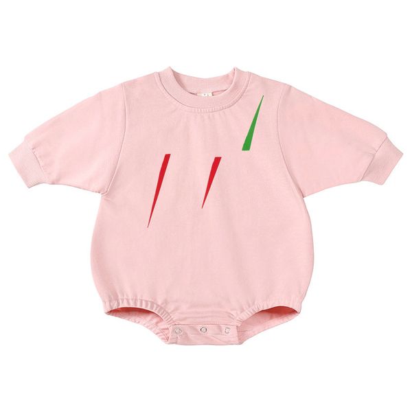 - Baby Designer Unisexe Nouveau-Born Bodys Bodys with Letter Imprimer à manches courtes longues