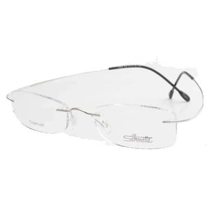 -brand silhouet titanium randloze optische glazen frame geen schroefrecept bril met bax gratis verzending