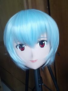 (C2-047) Máscara de goma de silicona hecha a mano femenina de calidad superior Cosplay Kigurumi Máscaras Crossdresser Doll Kig Anime Juego de roles