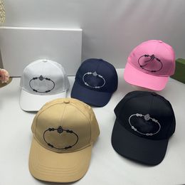 (Tienda boutique de Chitrine) Gorra de béisbol clásica de marca de lujo, diseño de tendencia de moda, sombrero preferido fresco para el sol de verano