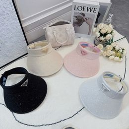(Boutique de Chitrine) chapeau de soleil de marque de luxe classique, design tendance, chapeau d'été cool préféré
