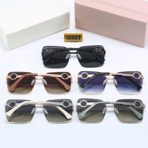 Lunettes de soleil de designer pour hommes et femmes, design tendance, œil attrayant, UV, grandes lentilles, lunettes de soleil plus protectrices