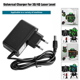 Chargeur universel (DC) 5V 0,5 a, 1 pièce, pour niveau Laser 3D/4D, batterie au Lithium, prise ue, adaptateur secteur, accessoire de niveau Laser